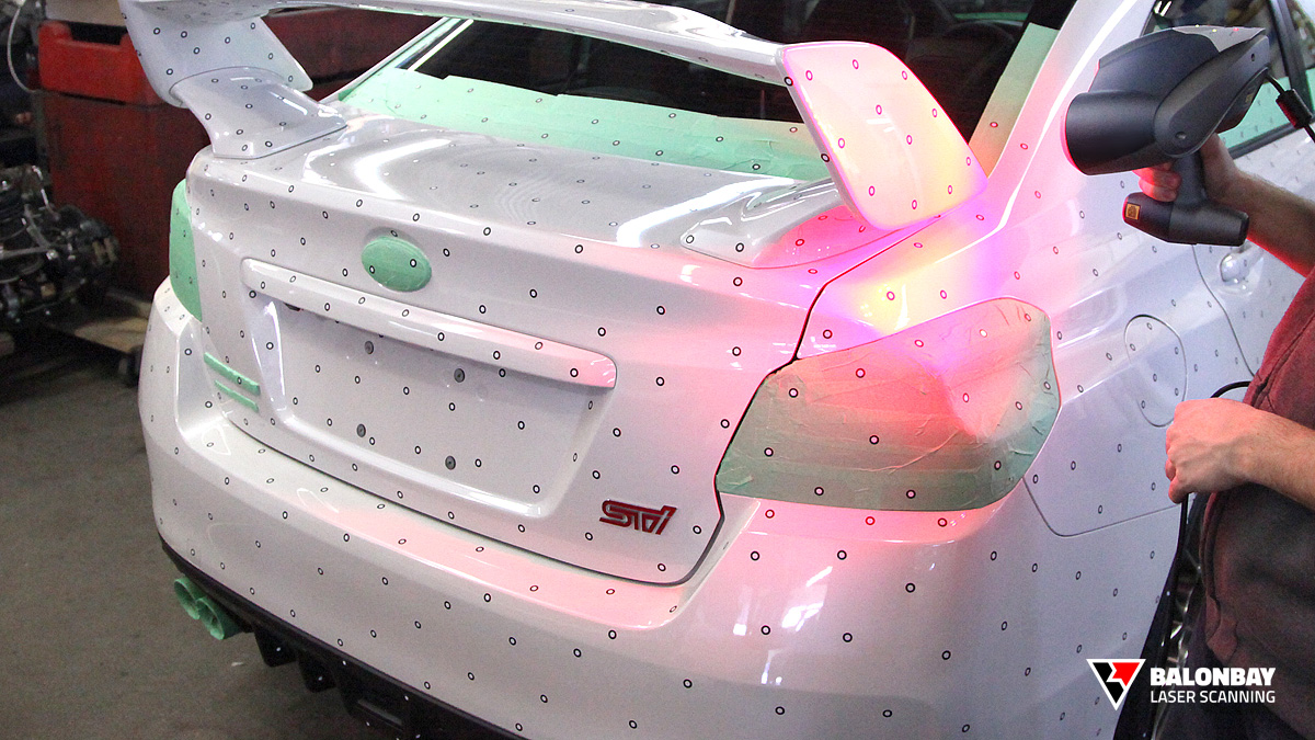 Balonbay Laser Scanning 2015 Subaru WRX Exterior