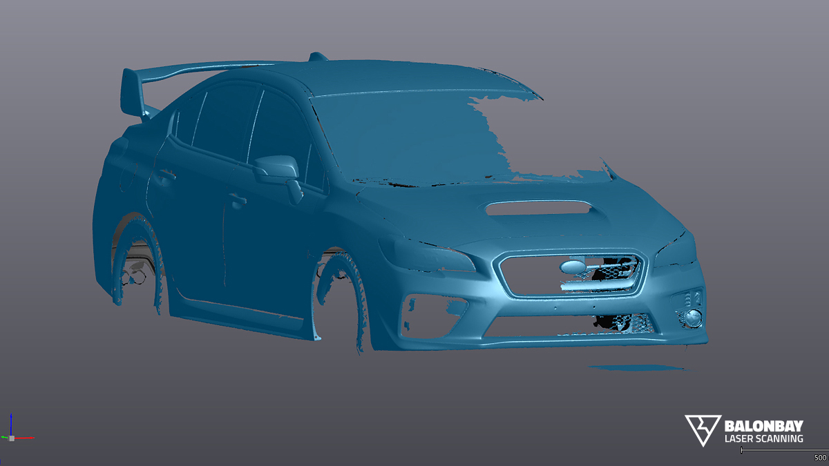Balonbay Laser Scanning 2015 Subaru WRX Exterior