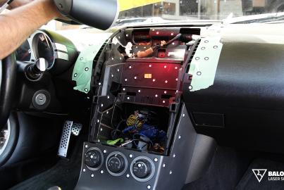 Balonbay 3D Laser Scanning Nissan 350Z Interior Dashboard