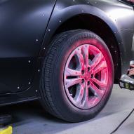 Balonbay Laser Scanning 2022 Toyota Sienna XSE Wheel Wells Brakes Calipers