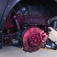 Balonbay Laser Scanning 2022 Toyota Sienna XSE Wheel Wells Brakes Calipers